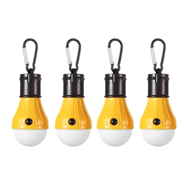 4-pack bärbara LED-tältlampor - Nödlampor