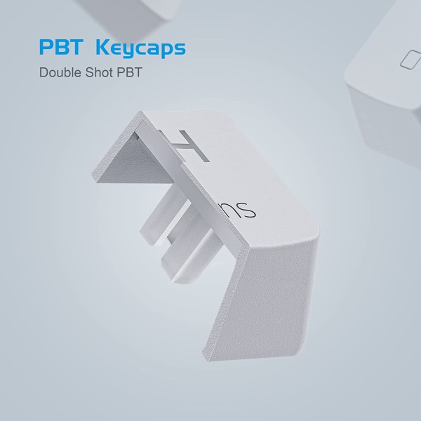Bluetooth/2.4G/ USB 60 % mekaniskt speltangentbord RGB Hotswappable PBT-tangentbord Trådlöst/trådbundet tangentbord för Windows PC Gamer