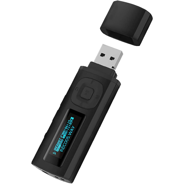USB MP3-spelare Bluetooth 4.0 8GB musikspelare med klipp
