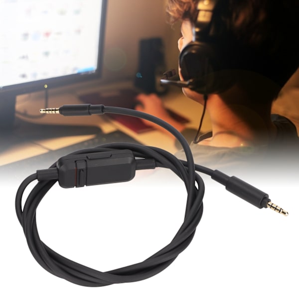 Headset-kabelutskifting Hodetelefonledning for Beyerdynamic MMX 300 2. generasjon 1,3 m / 4,3 fot