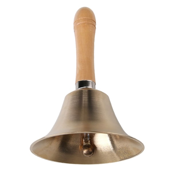 Superhøy solid messing håndklokker
