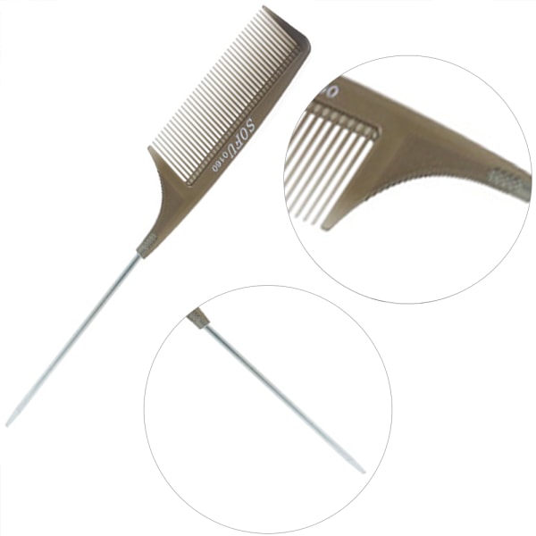 Flat Top Clipper Kam Hårklipp Kammer Flott for Clipper-kutt