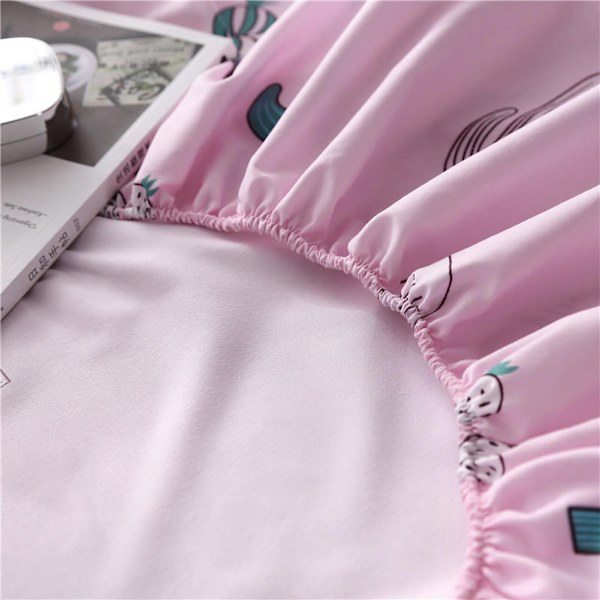 Bekväm Sängklädesset i Polyester med Växttryck - Kuddfodral, Spannmålsöverdrag (Full)