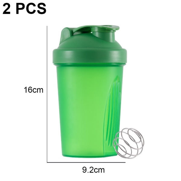 Classic Loop Top Shaker Flaska, Protein Shaker Cup med omrörning green