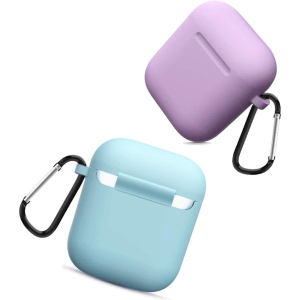 AirPods- case, fullständigt skyddande silikon AirPods- cover