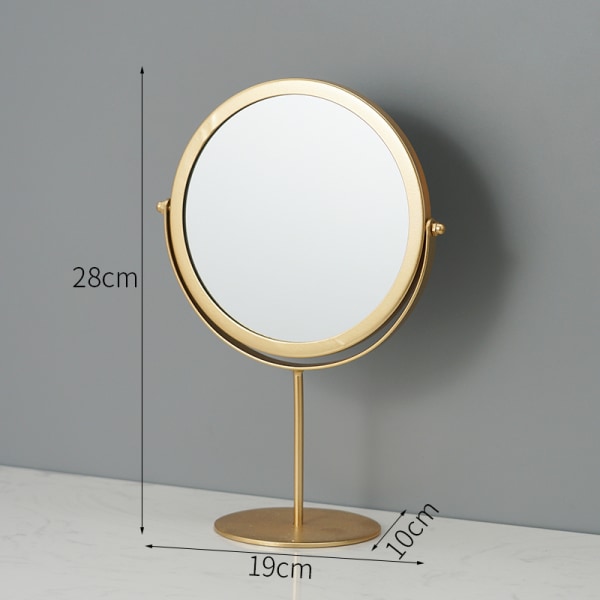 Adjustable Flexible Nordic Desktop Makeup Mirror, 360°Rotation