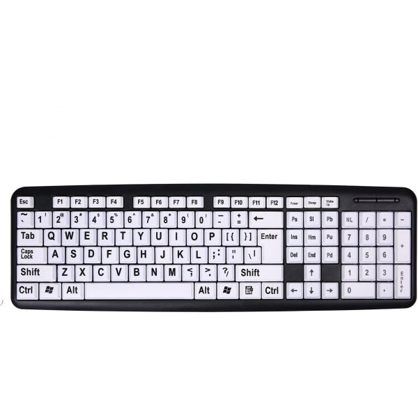 Large Print Keyboard Wired Large Letter Key Keyboard USB