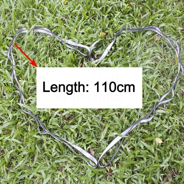 Klatre Stropp Daisy Chain Nylon Daisy Chain Justerbar Stropp Tau Yoga Forlengelse Belte