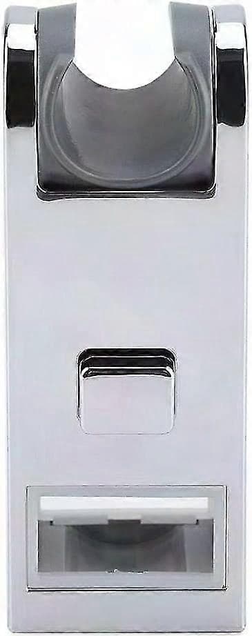 Justerbar ABS Krom Brusehovedholder til Universal Bruseskinne - 30x15cm