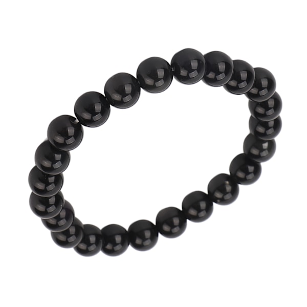 8mm Perle Armbånd Healing Elastisk Stretch Meditasjon Perle Armbånd for Kvinner Menn