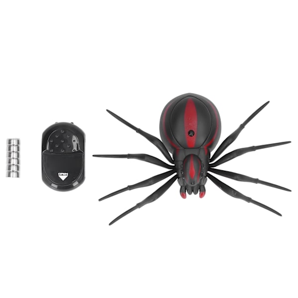 Fjärrkontroll Spindel Livsliknande Action Hög Simulering Enkel Kontroll Fjärrkontroll Spindel för Halloween Jul