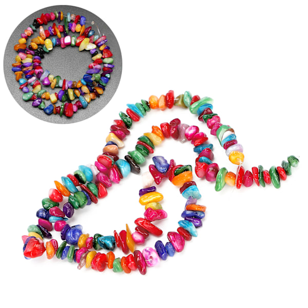 Örhänge Halsband DIY Pärlor Oregelbundna Pärlor Hänge Smycken Tillverkning#2