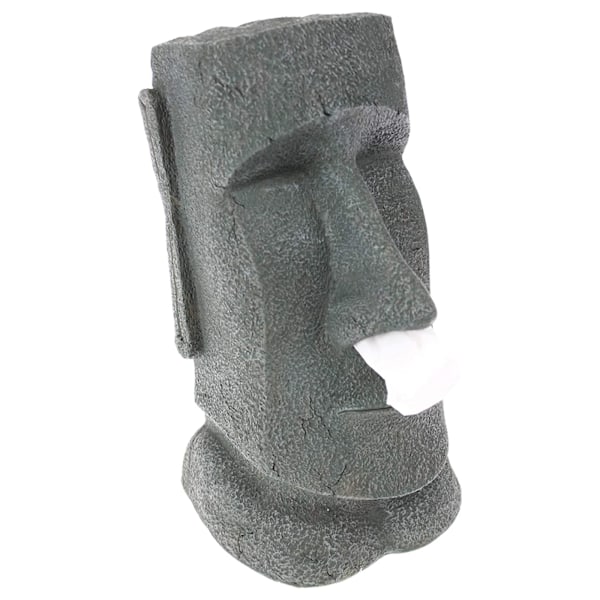 Polyresin Skulptur Som Ger Karaktär Till Varje Rum, Ahu Akivi Monolit Inspirerad Påskö Replika, Förbättra Din Inredning Med En Autentisk
