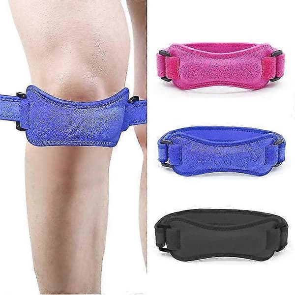 2-pack patellarknärem för menisk ACL MCL artritsmärta black