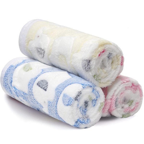 3 Supermjuka, fluffiga premium fleece-filtar för husdjur, filt i flanell för hund, valp, katt, elefant