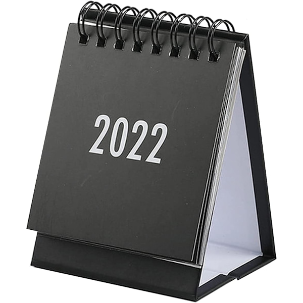 Skrivebords kalender - 2022 Lille skrivebords kalender til planlægning