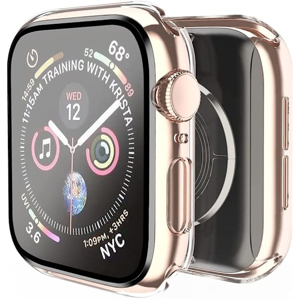 1. Velegnet til Apple Watch Fuld pakke Blødt etui Sort