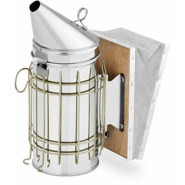 Bee Smoker With Bellows For Beekeeping Stainless Steel And