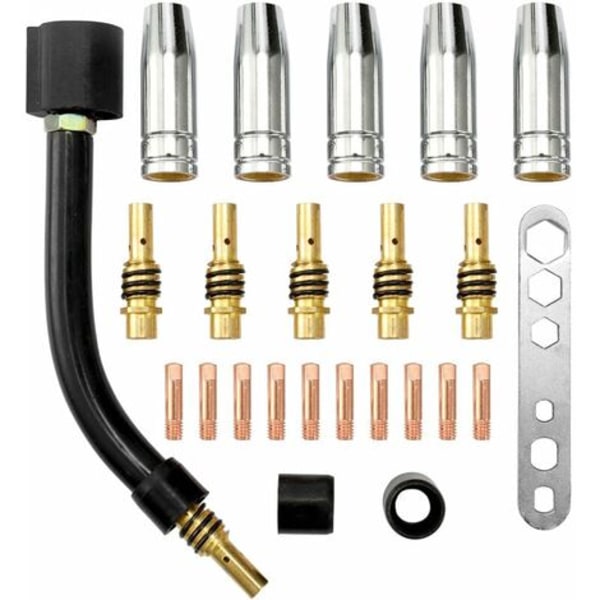 Dysespids Kontakt Dysespids Spids Holder Kit, MB15 15AK MIG Loddebrænder Tilbehør