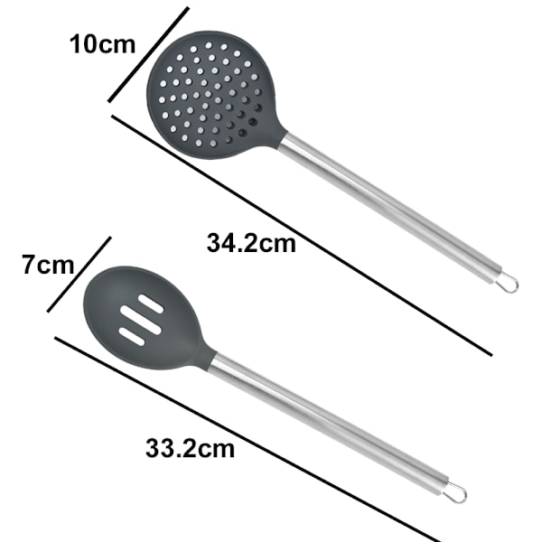 Kök Redskap Set 2 Delar Non-stick Silikon Matlagning