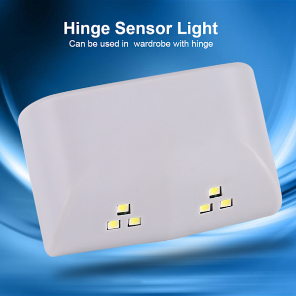 6 LED-sensorlampa för kök, sovrum, vardagsrum, skåp, garderob