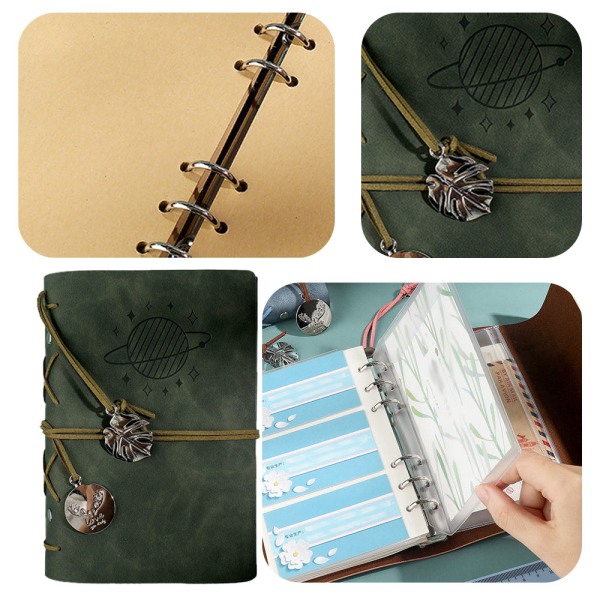 Journal Notebook, Dagbok Skissebok Gaver, Kraftpapir Inner