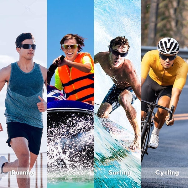 Polariserade sportsolglasögon för män Kvinnor Cykling Löpning