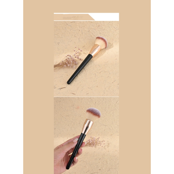 Puderborste - Makeupborste för stor täckning Mineralpuder Foundation Blending Buffing 1 st