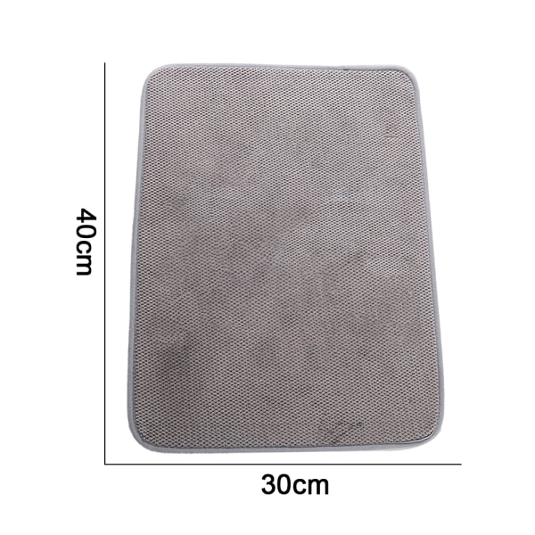 Mikrofiber opvaskemåtte, superabsorberende