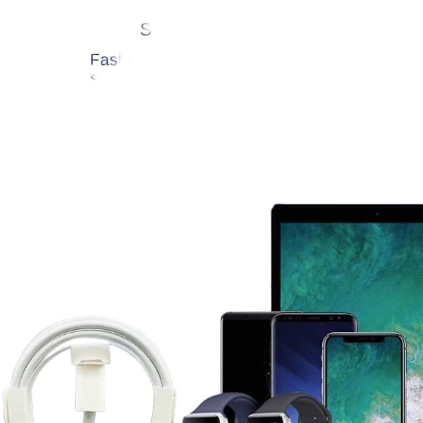 Opladerkabel til iPhone 14/13/12/11/Pro - Ekstra langt Lightning-opladerkabel, 2-pak, forstærkede stresspunkter til