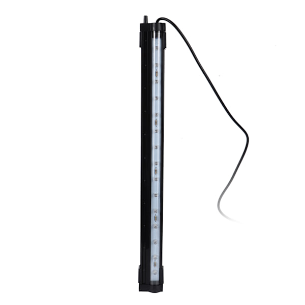 Multifunktionel LED farverig lysstrimmel boblelys bar til akvarium fiske tank 100-240v EU(DB-30 )