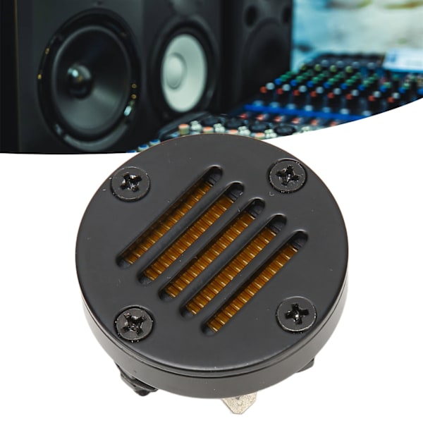 Superdiskant HiFi Metallskal Professionell 3KHz‑33KHz Svart Superdiskant för Hem Bil