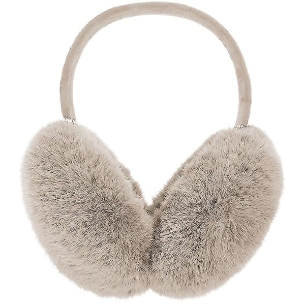 Foldbare ørevarmere til at holde dig varm Beige