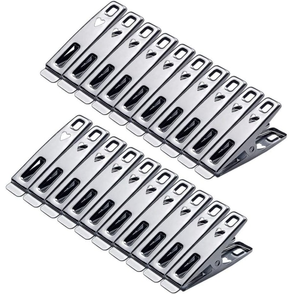 80 Pieces of Stainless Steel Clothespins Metal Clothes Clip Pin