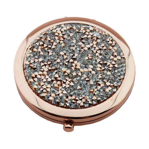 Spegelsmink Mini Mix Diamant Makeup Sminkspegel Fällbar Mini