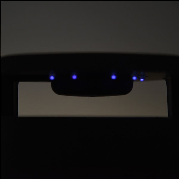 Lysstyrt USB-lading UV-lampe Myggdreper Buzz Fly Insekt Bug Killer (Svart)