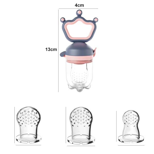 Frugt Feeder Napp | Inkluderer ekstra silikoneposer