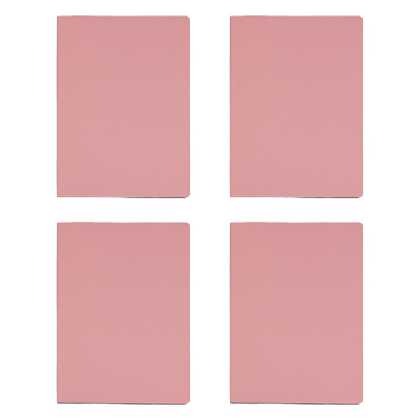 4 eksemplarer Journal Notebook, Skrivejournal, Lay Flat, Skrivebord