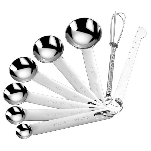 Mätskedar, Rostfria Mätskedar Koppar Set,
