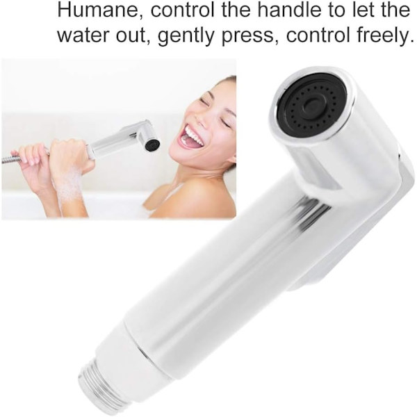 Duschtoalett Sprayer, Duschhuvud Handdusch, Högkvalitativt Handdusch Bidet i Rostfritt Stål, Toalett Bidet Spray Hygienisk Spray Perfekt för Personlig