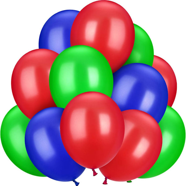 100 st 13 tum latexballonger färgglada runda ballonger för