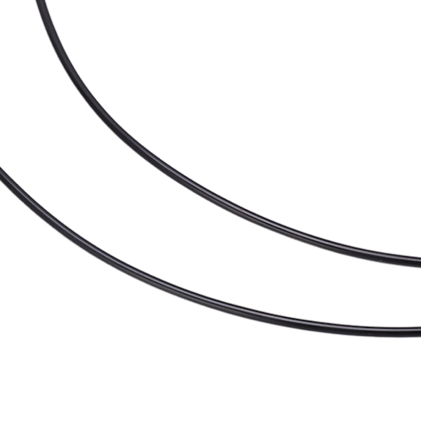 2 stk. Cello Halerope Halekord Nylon Instrument Tilbehør Udskiftningssæt Kit Sort