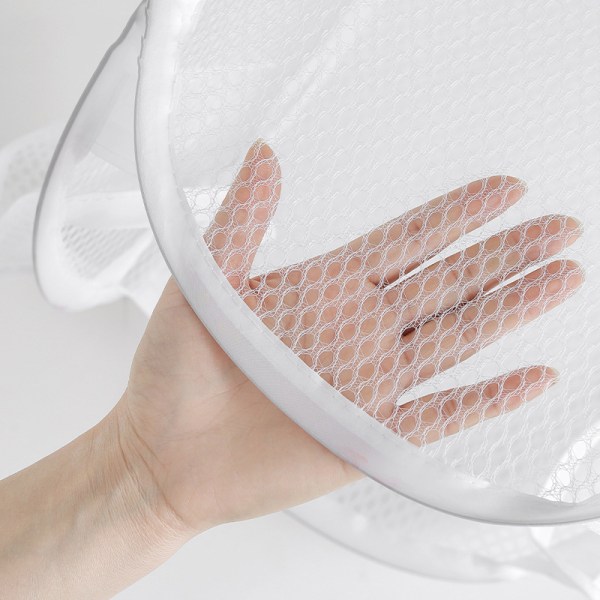 Bud Mesh Pop up Tvättkorg, Bärbar Hopvikbar Kläder