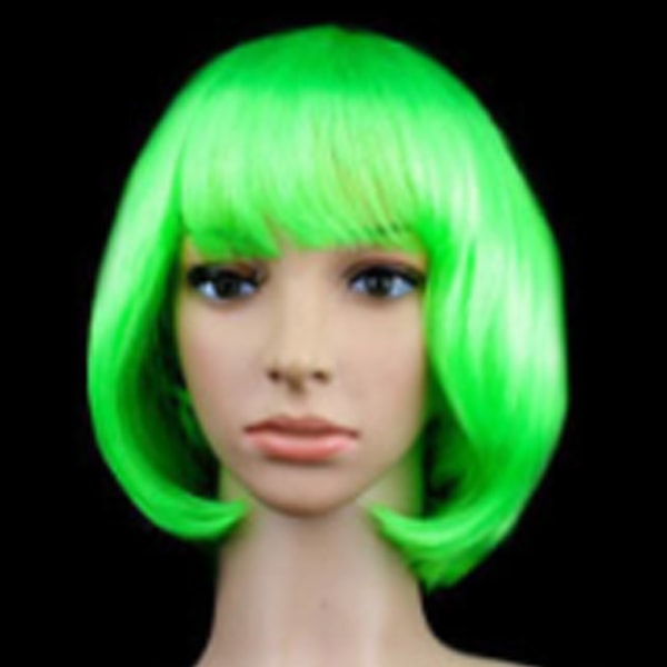 Fashion Women&Girls Sexy Wigs ，Full Bangs Short Straight Wig