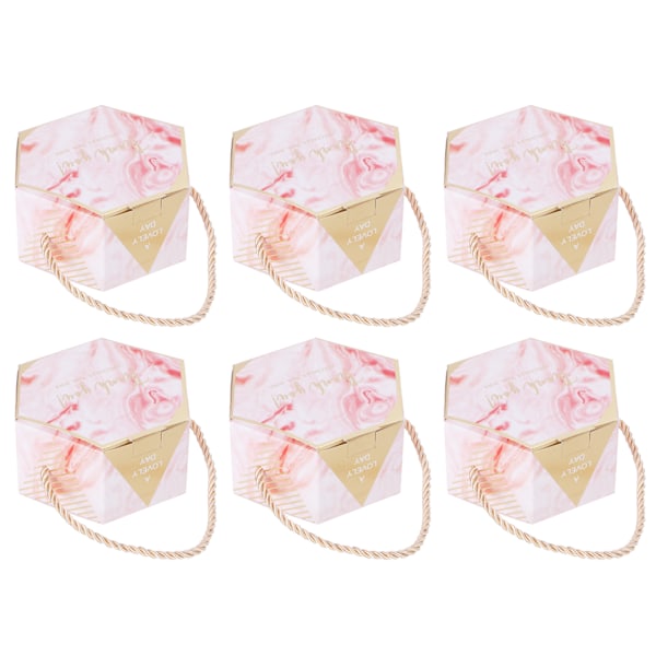 Eleganta Bröllopsgodisaskar med Design, Passar Alla Tillfällen, Högkvalitativt Kraftpapper, Lätta Att Montera, Festartiklar för Bröllop, Födelsedagar,