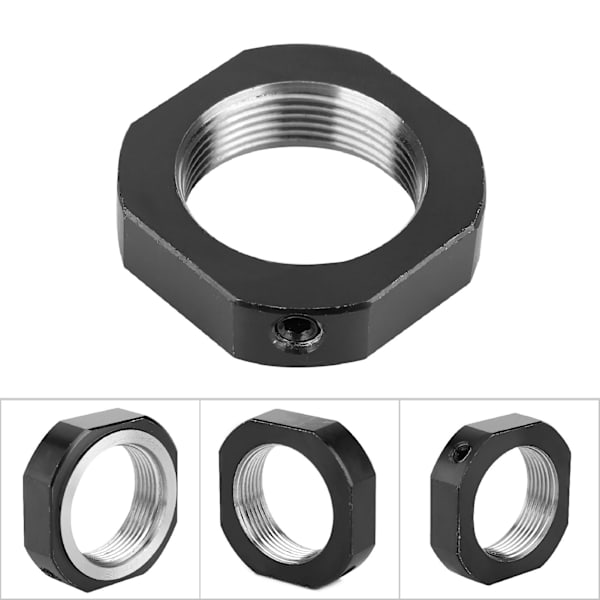 Högprecisions Inbyggda Mässingsplatta Metall Lås Mutter för Kullagertillbehör (M30x1.5mm)