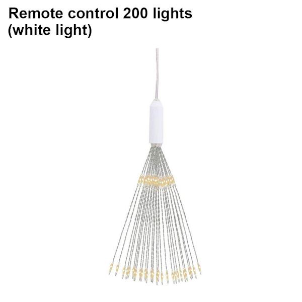 1-pack LED-slingor 8 lägen med fjärrkontroll, Bröllopskap