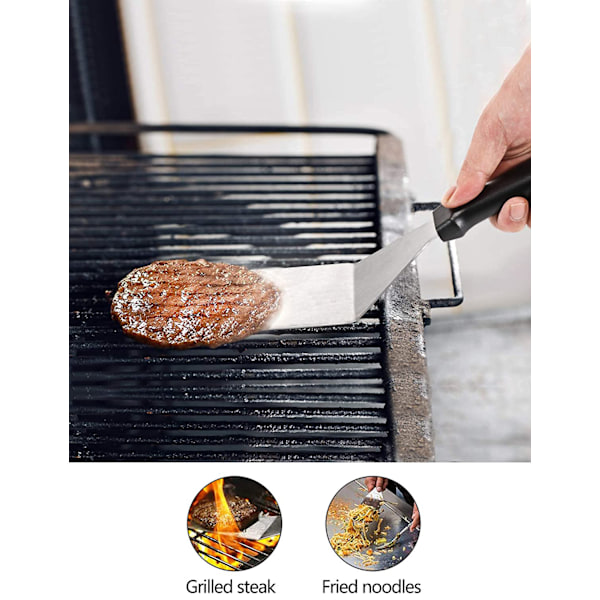 Outspark Multi-Purpose BBQ Tool Kit 3 Spatulas, 1 Chopper