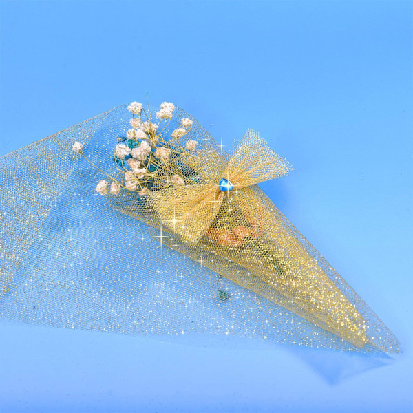 6 tum gnistrande tyllband rulle glitter tyll rulle tyll spoo