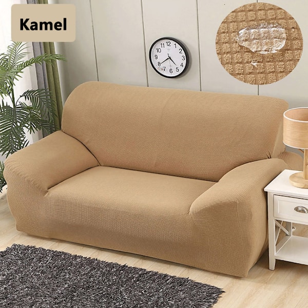 Stretch Anti Slip Sofa Cover, Jacquard Sofa Cover, Soft Furniture Protector for Sofa for Living Room